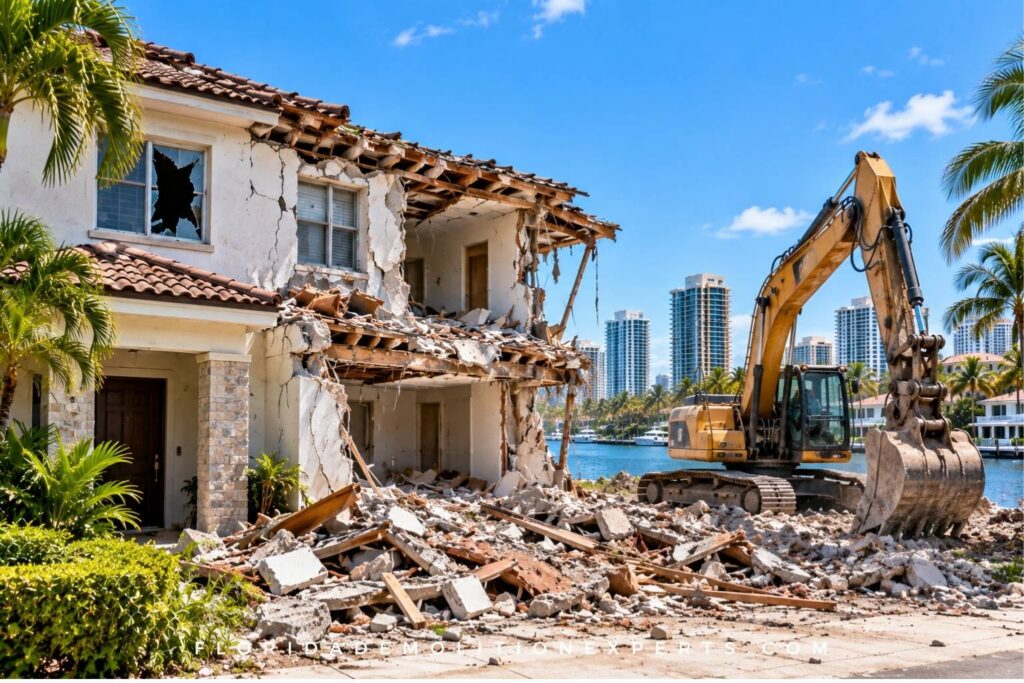 Signs Your House Needs Demolition in Fort Lauderdale