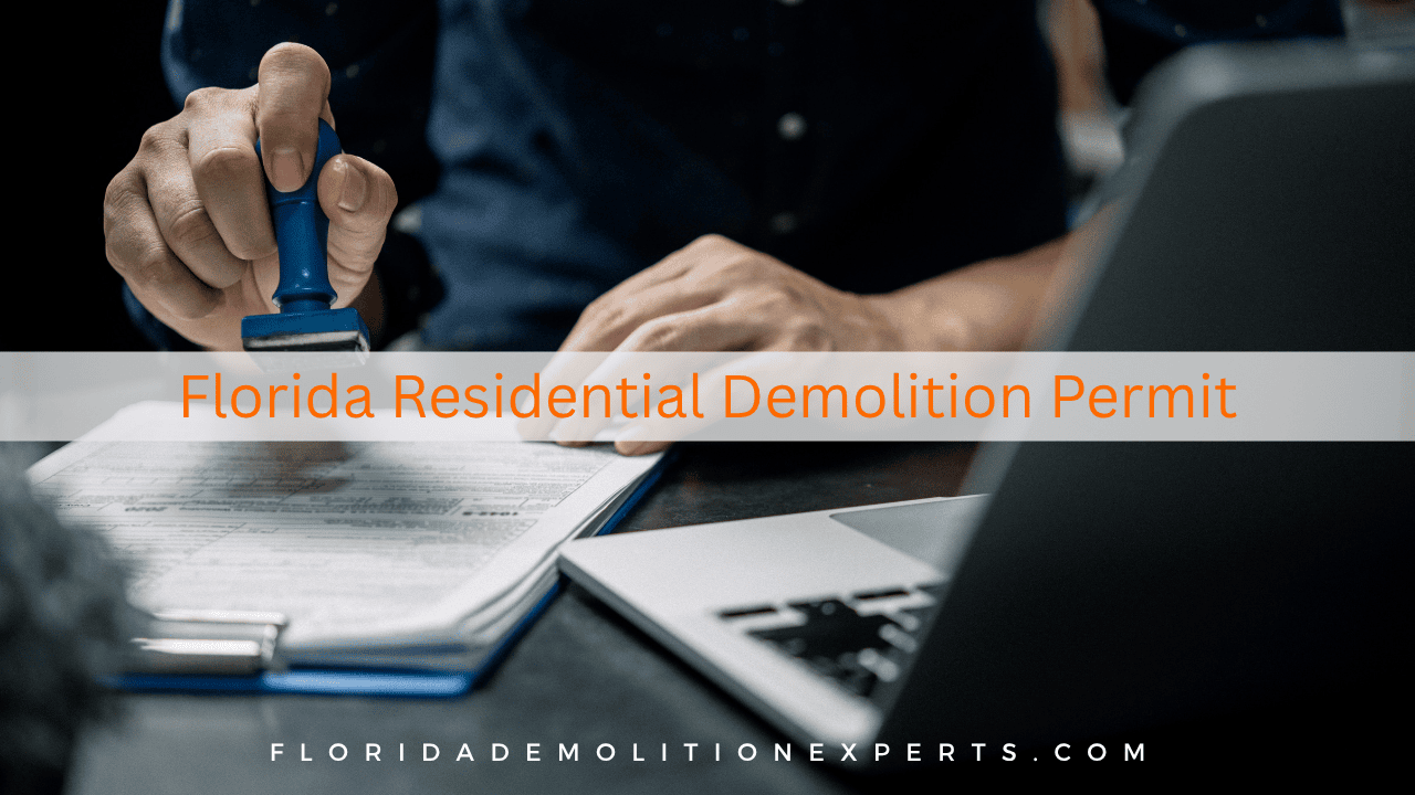 residential demolition permit in Florida