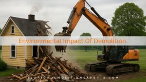 Environmental Impact of Residential Demolition in Florida