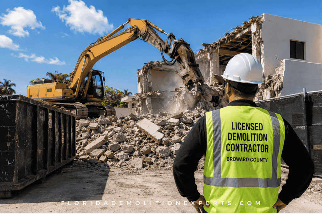 Why Hire a Licensed Demolition Contractor in Broward County