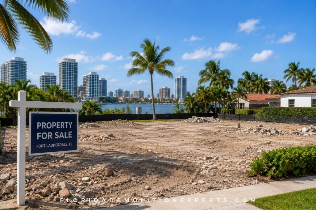 How to Sell a Demolished Property in Fort Lauderdale