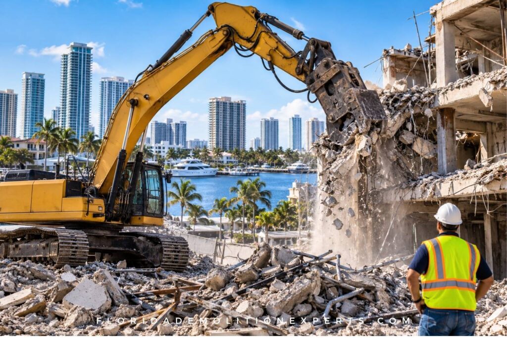 Commercial Demolition in Fort Lauderdale