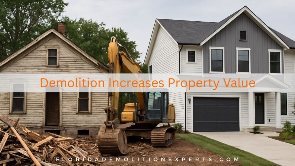 Demolition Increases Property Value