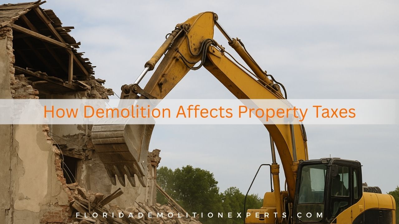 How Demolition Affects Property Taxes
