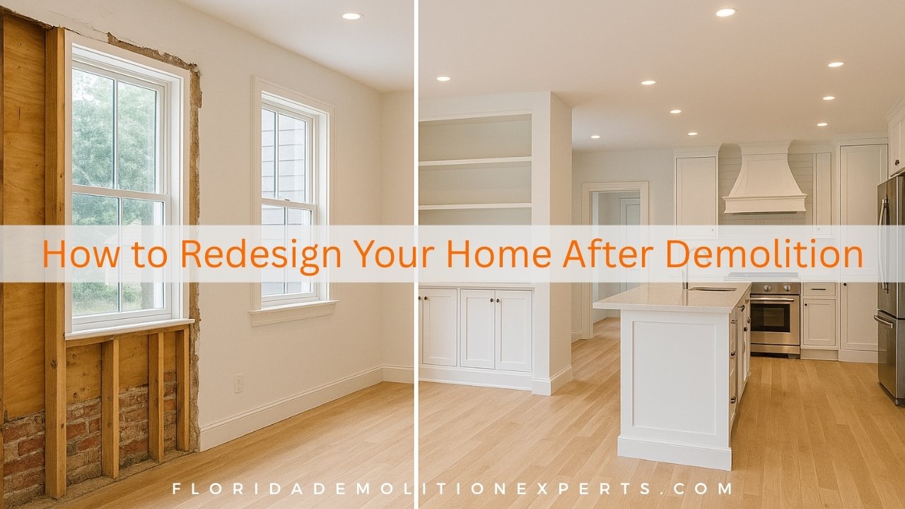 How to Redesign Your Home After Demolition
