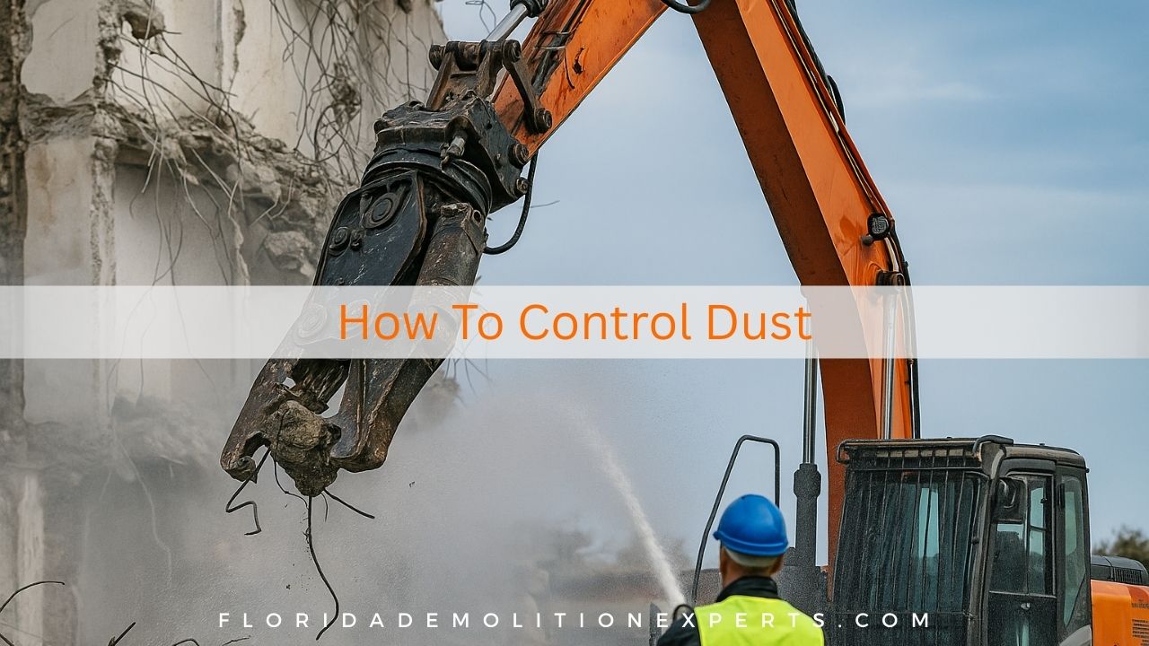Dust Control Techniques