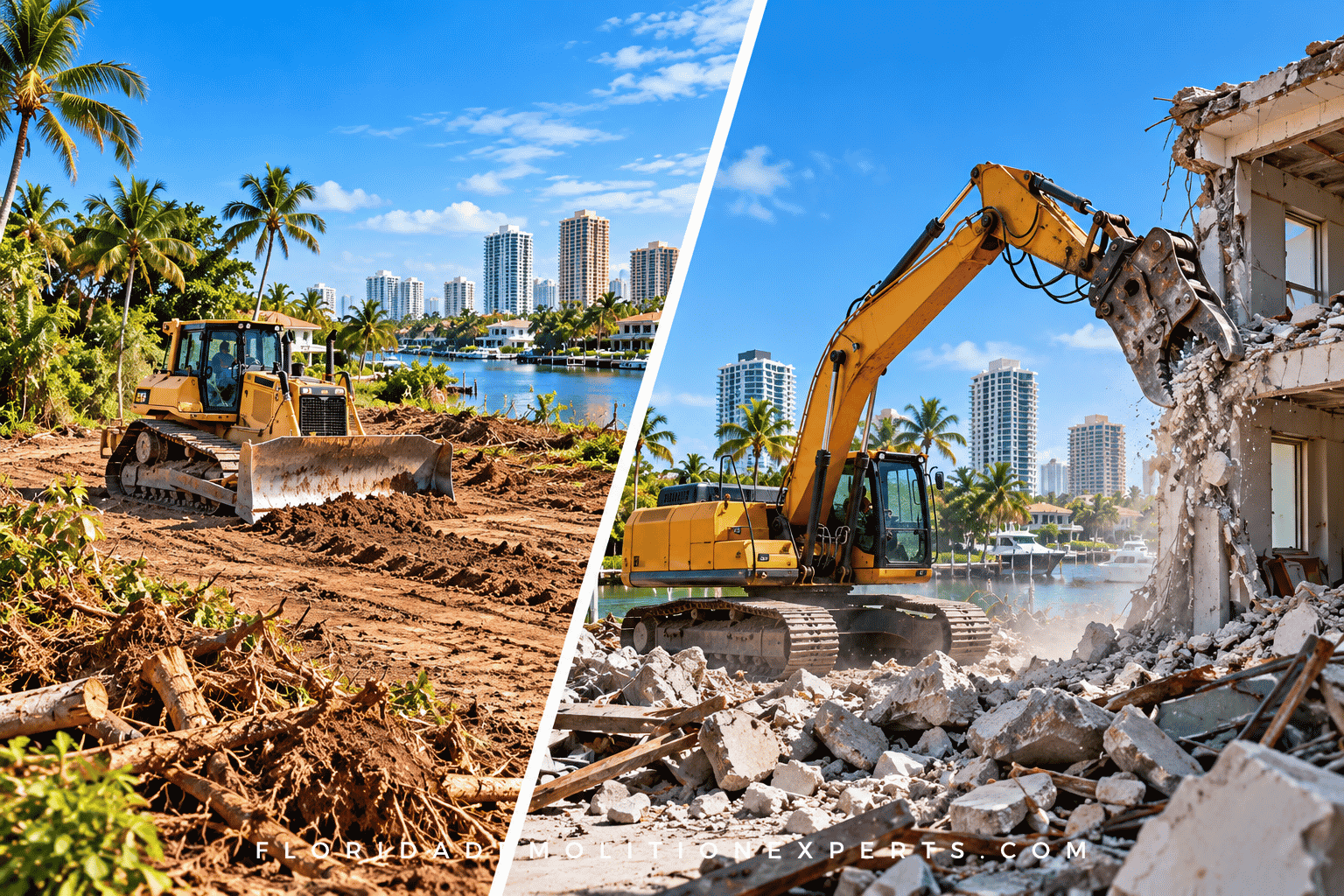 Land Clearing vs. Demolition in Fort Lauderdale