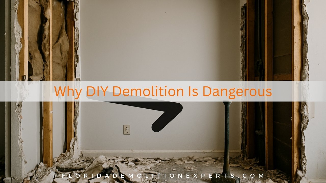 Why DIY Demolition Is Dangerous