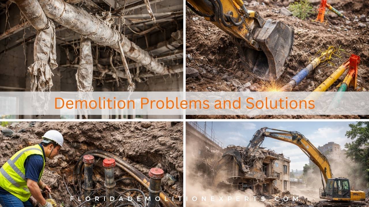 Common Demolition Problems and Solutions
