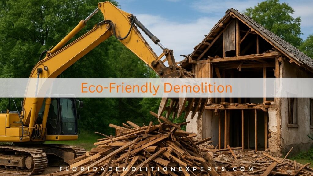 Eco-Friendly Demolition