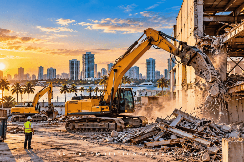 Industrial Demolition Challenges in South Florida