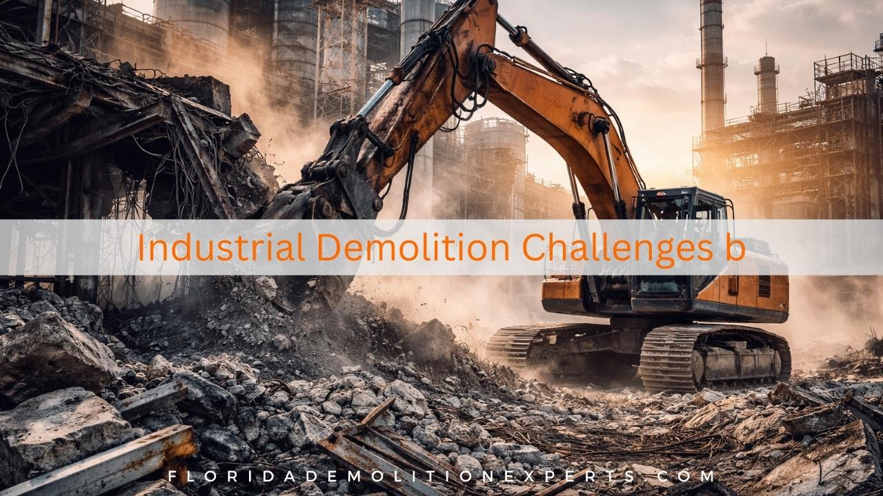 Industrial Demolition Challenges