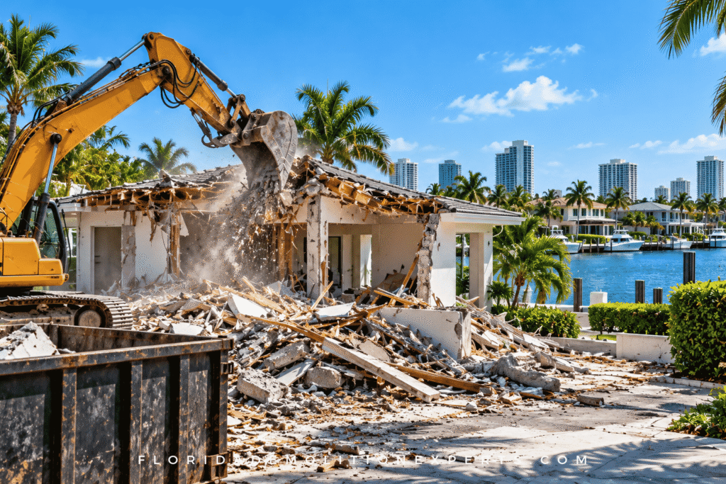 Single-Family Home Demolition Cost in Fort Lauderdale and Broward County