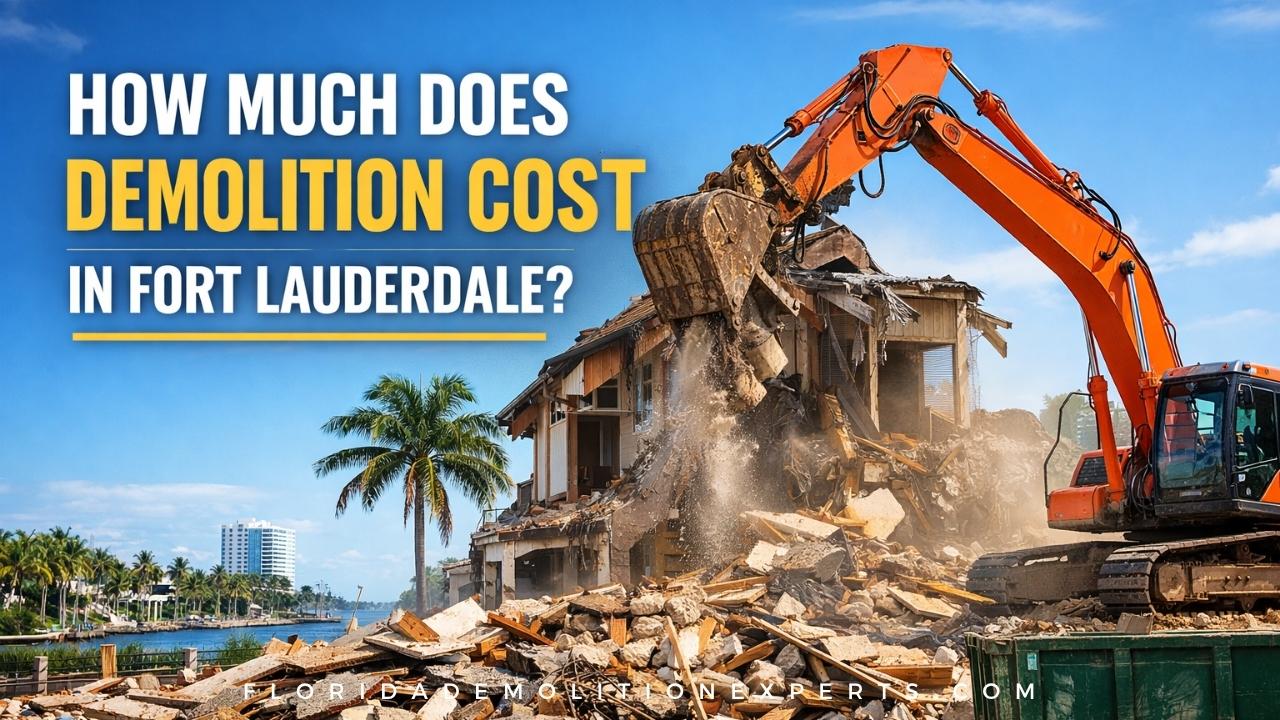 Demolition Cost in Fort Lauderdale