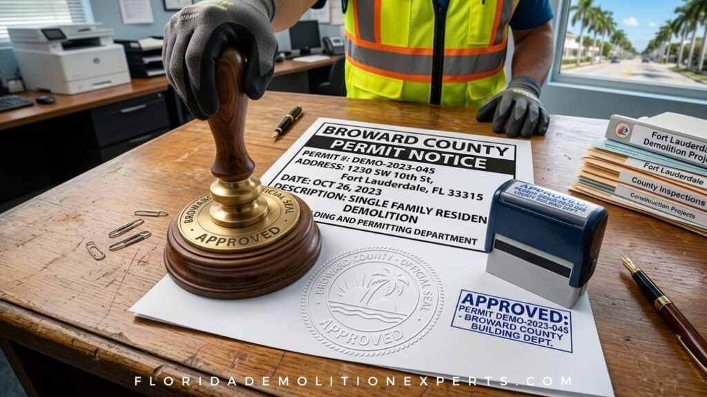 demolition permit Broward County