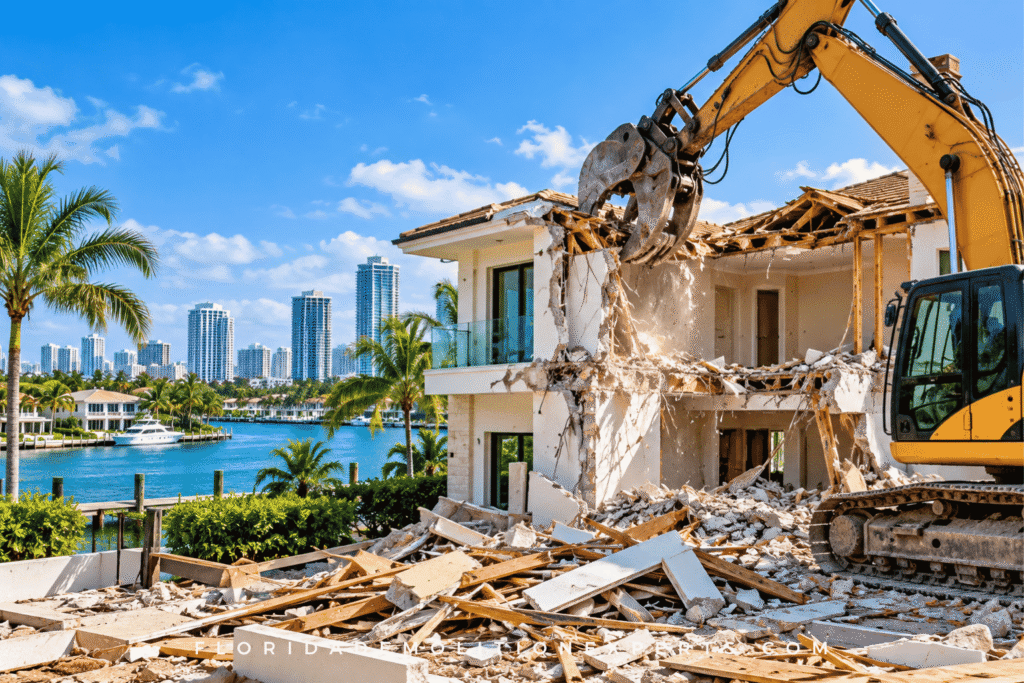 House Demolition in Fort Lauderdale