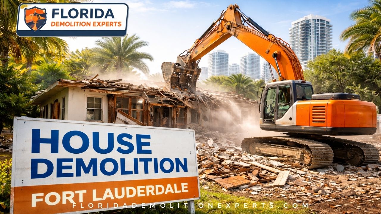 House Demolition in Fort Lauderdale