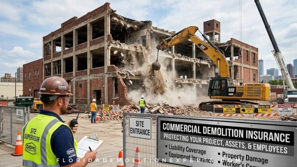 commercial demolition insurance