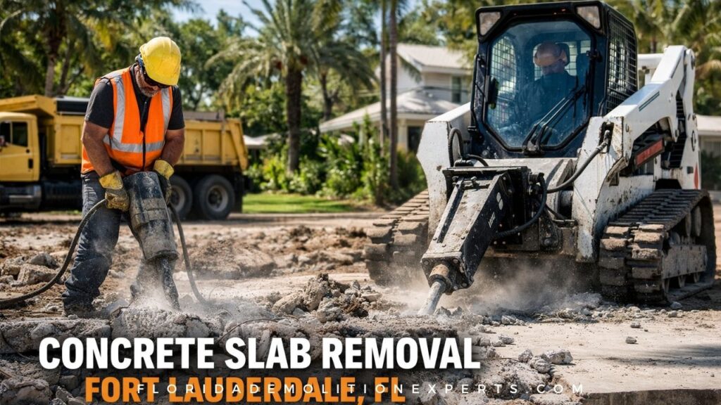 Concrete Slab Removal in Fort Lauderdale