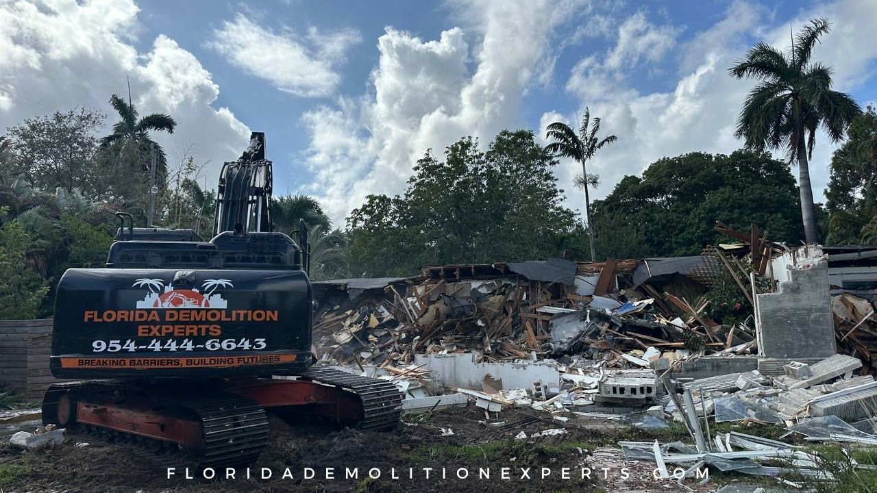 Who Handles Utility Disconnects Before Demolition in South Florida