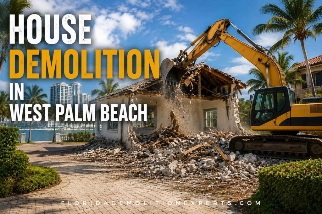 House Demolition in West Palm Beach