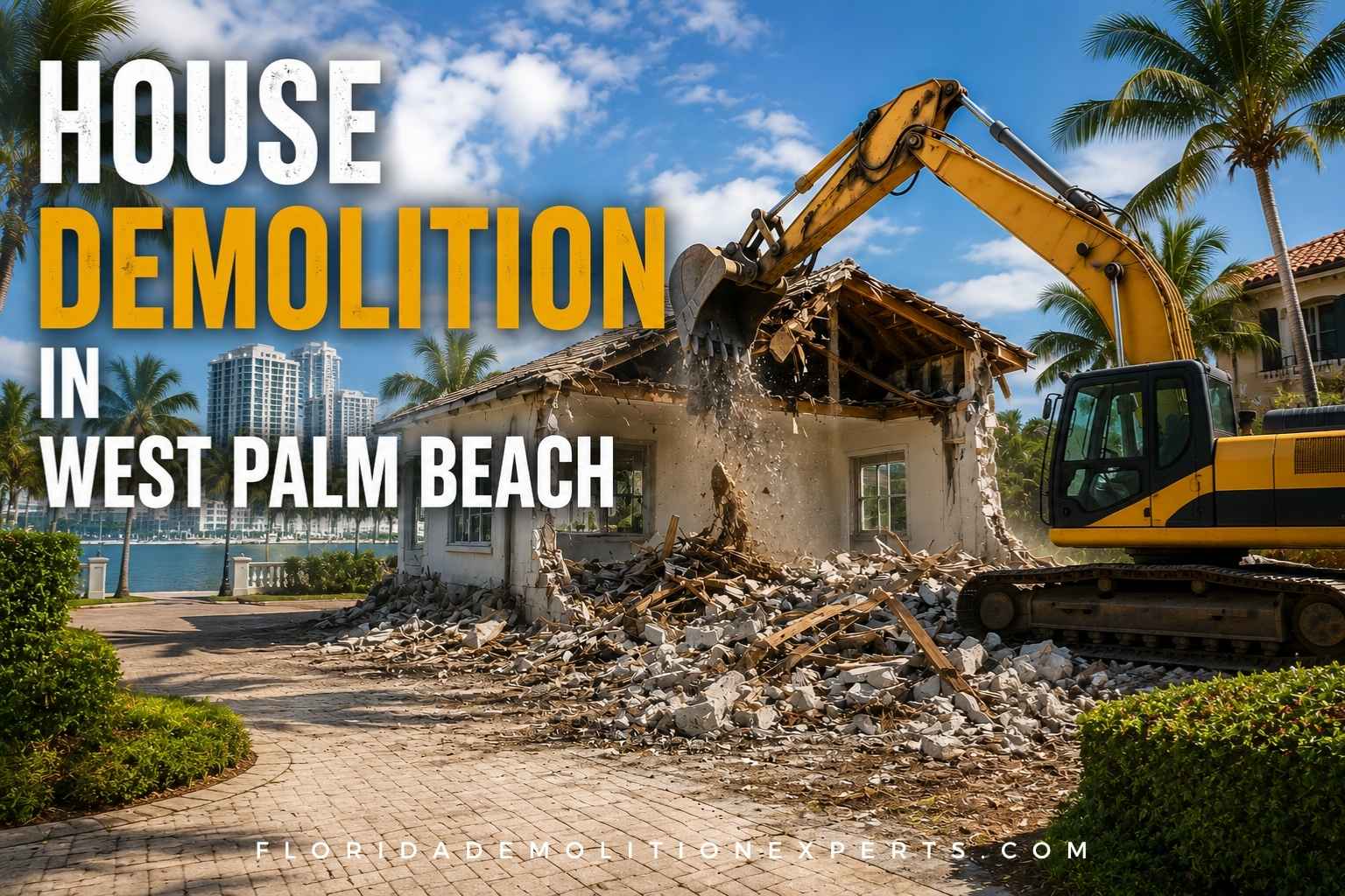House Demolition in West Palm Beach