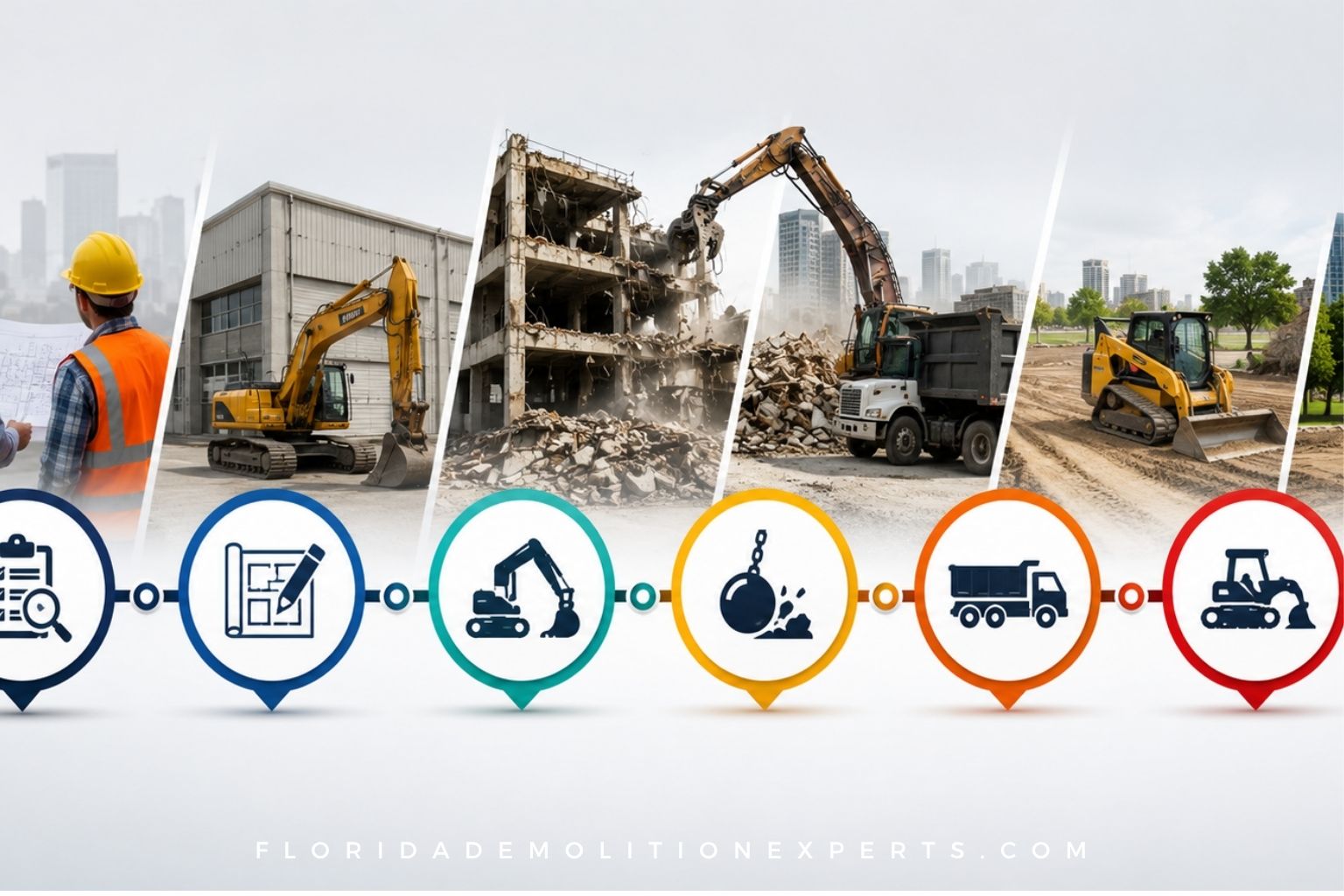 commercial demolition timeline Broward County
