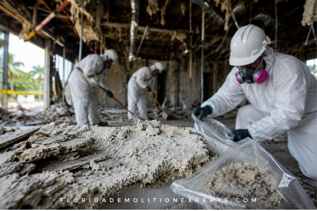 Asbestos Found Before Demolition in Broward County