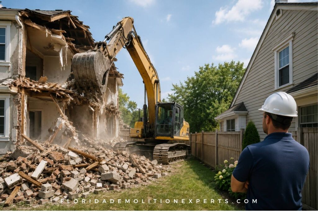 Will Demolition Damage My Neighboring Property