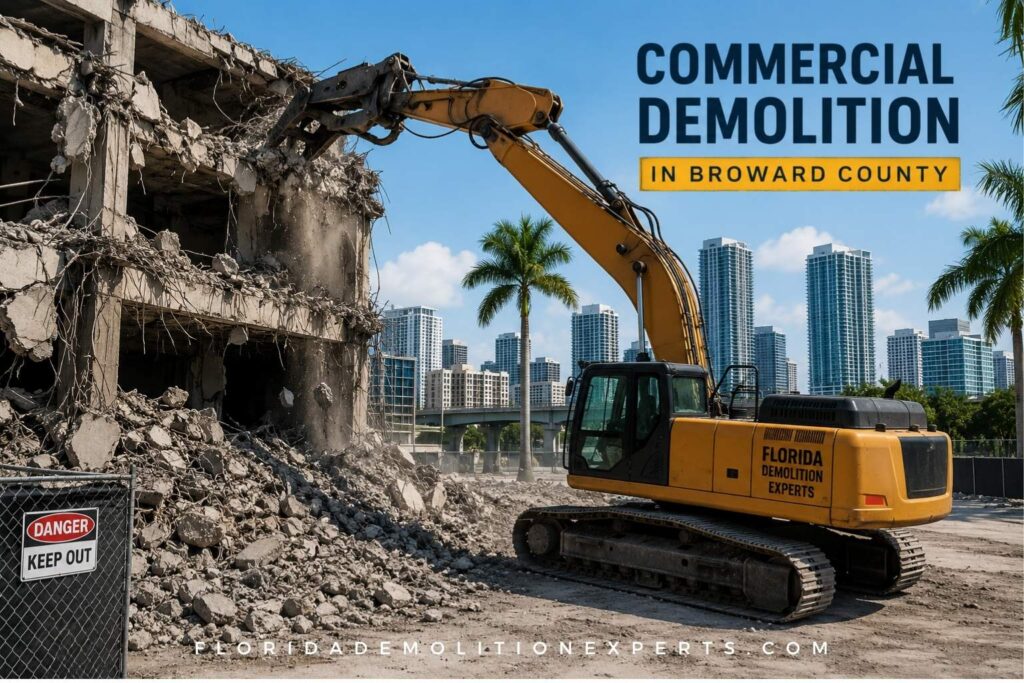 Commercial Demolition Cost in Broward County
