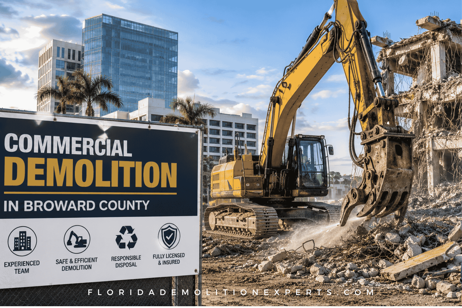 What Causes Commercial Demolition Delays in Broward County